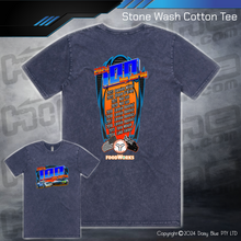 Load image into Gallery viewer, Stonewash Tee - 100 Lap Derby 2024
