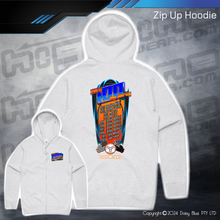 Load image into Gallery viewer, Zip Up Hoodie - 100 Lap Derby 2024
