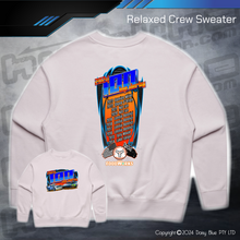 Load image into Gallery viewer, Relaxed Crew Sweater - 100 Lap Derby 2024
