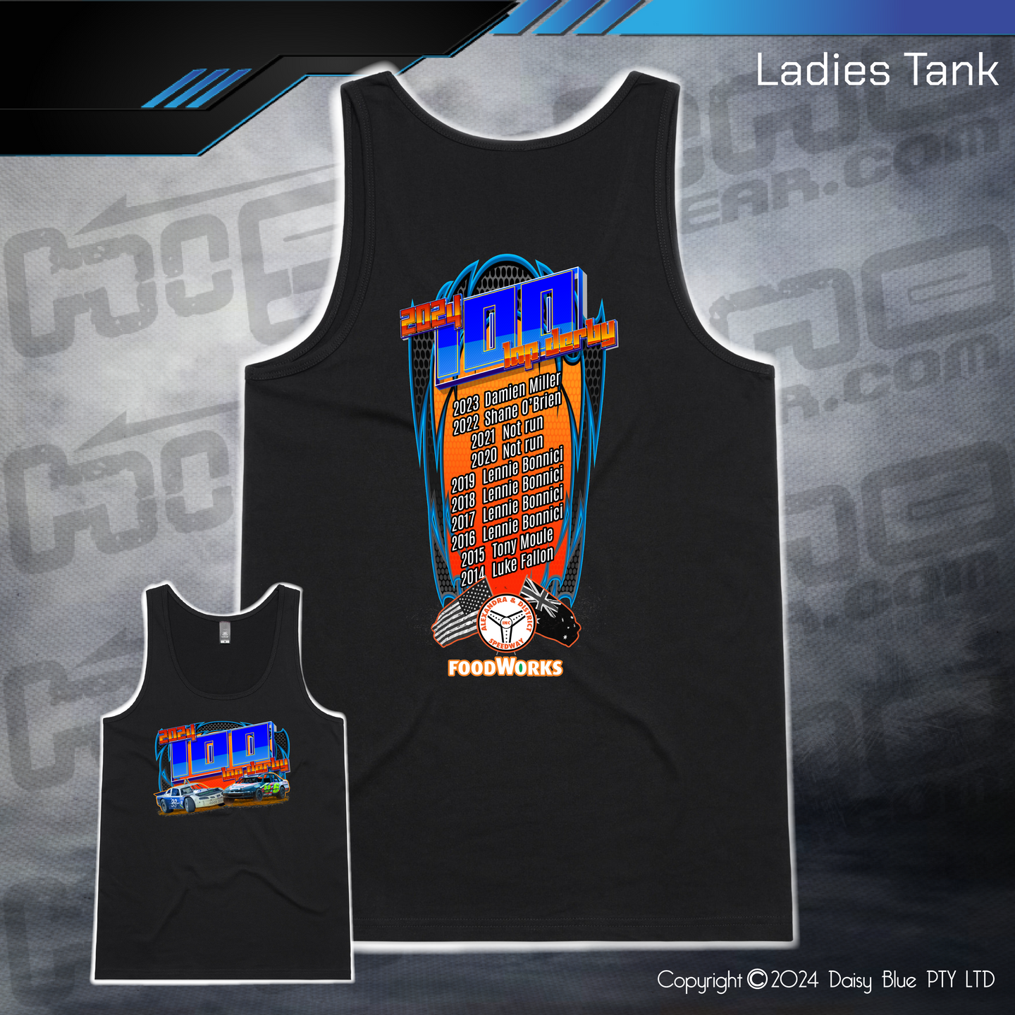 Ladies Tank - 100 Lap Derby 2024