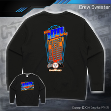 Load image into Gallery viewer, Crew Sweater - 100 Lap Derby 2024
