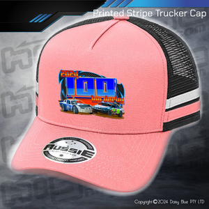 STRIPE Trucker Cap - 100 Lap Derby 2024