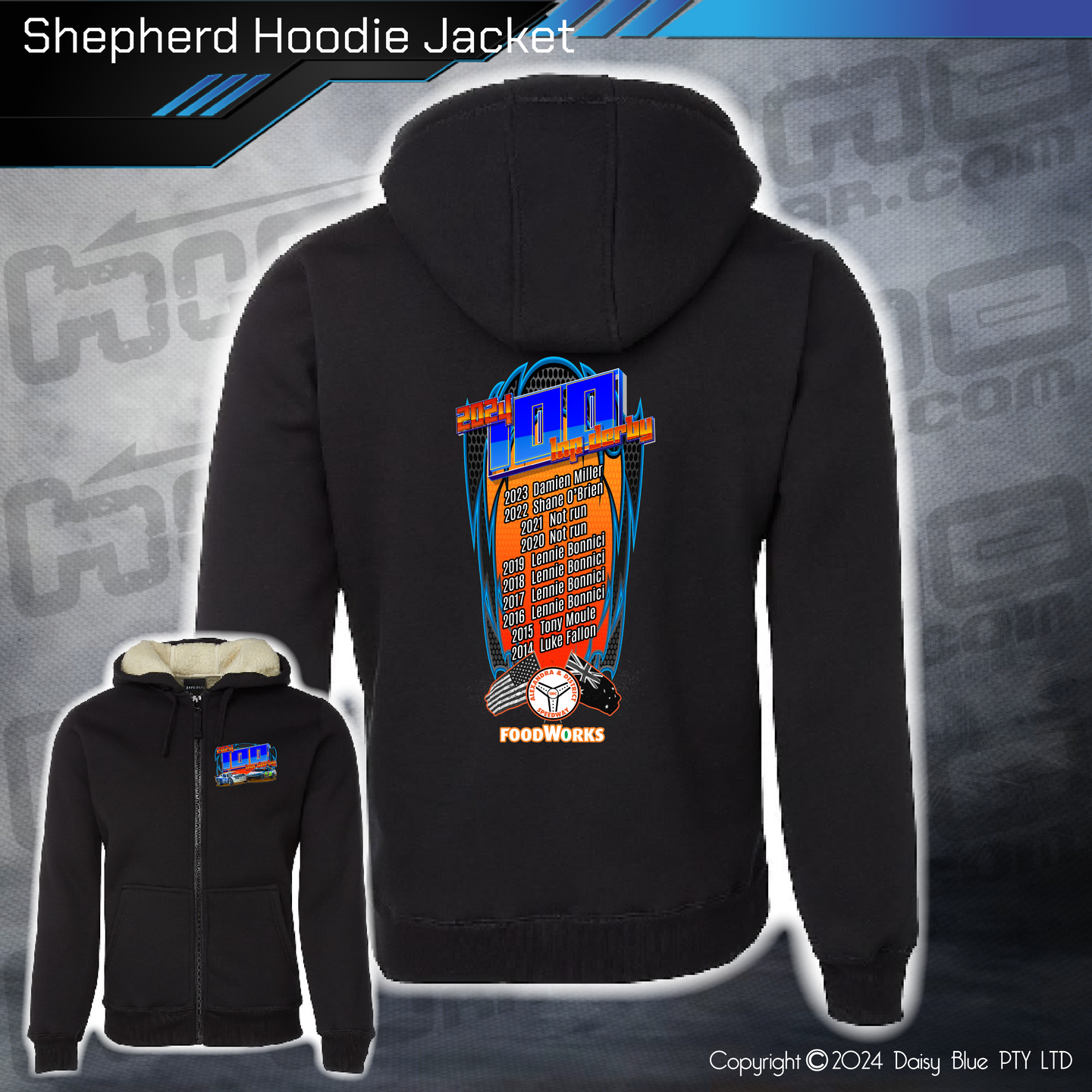 Shepherd Hoodie - 100 Lap Derby 2024
