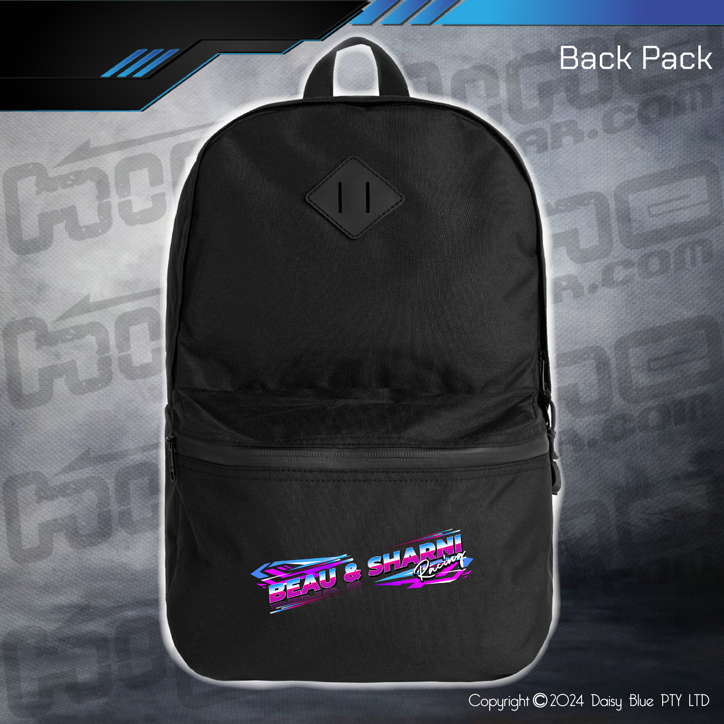 Back Pack - Beau & Sharni Racing