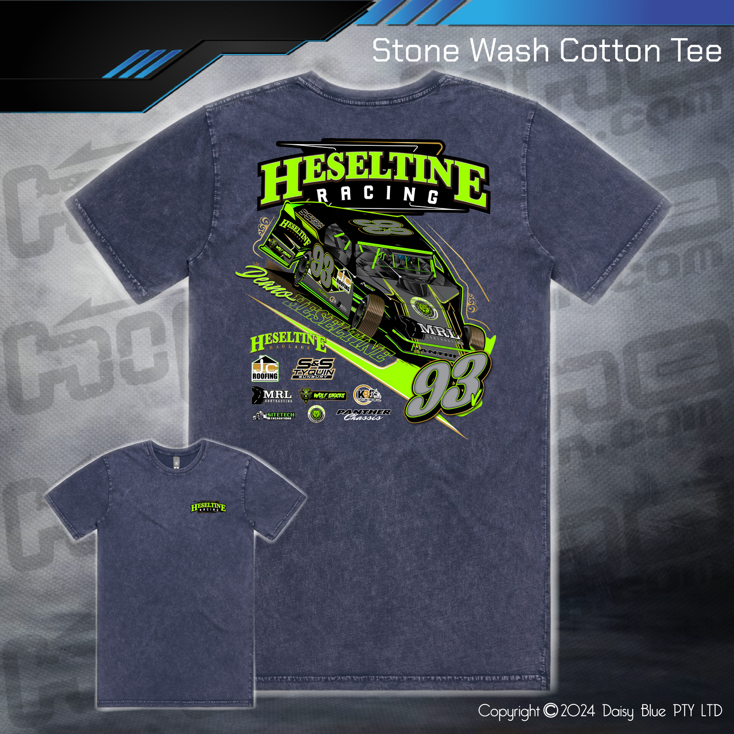 Stonewash Tee - Dean Heseltine