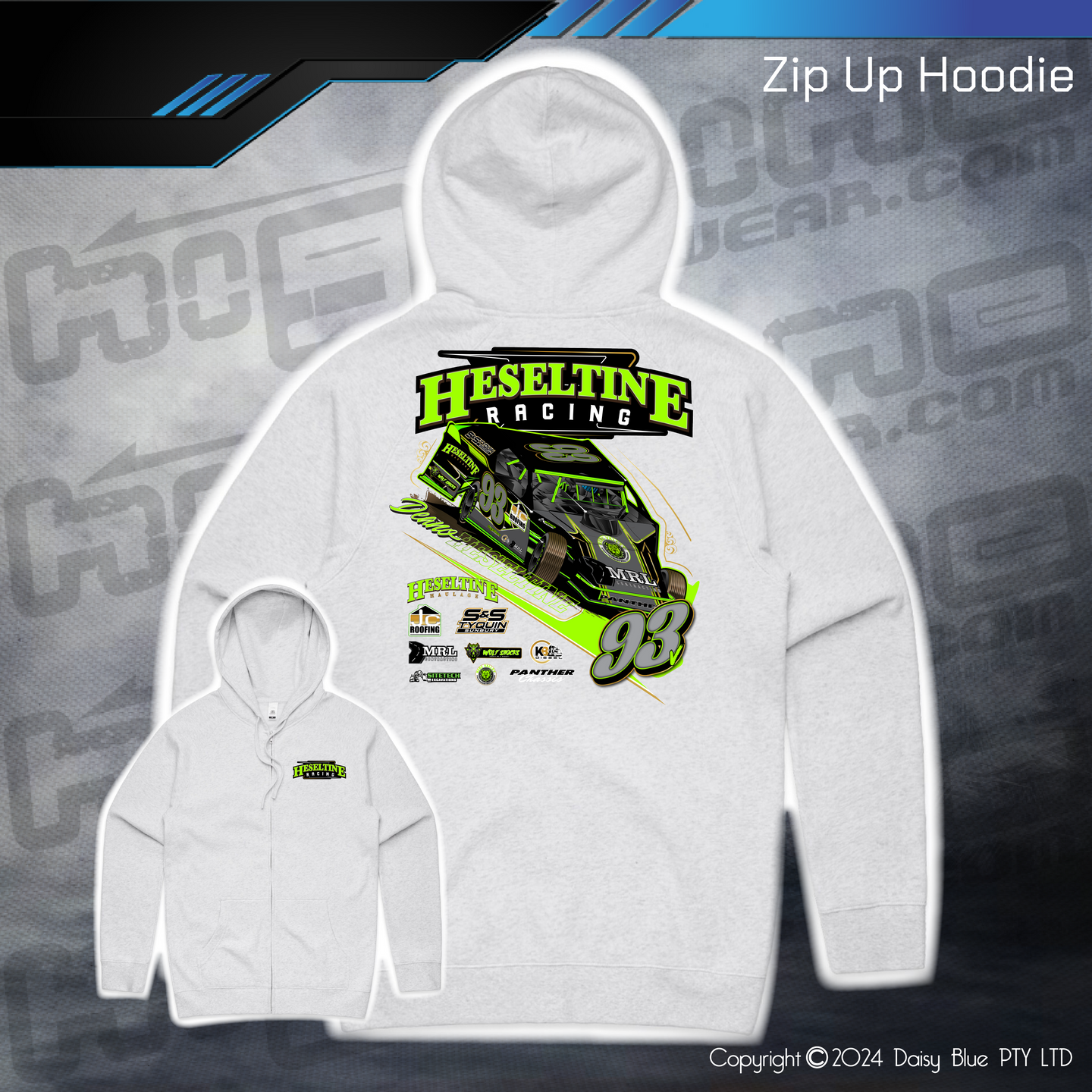 Zip Up Hoodie - Dean Heseltine