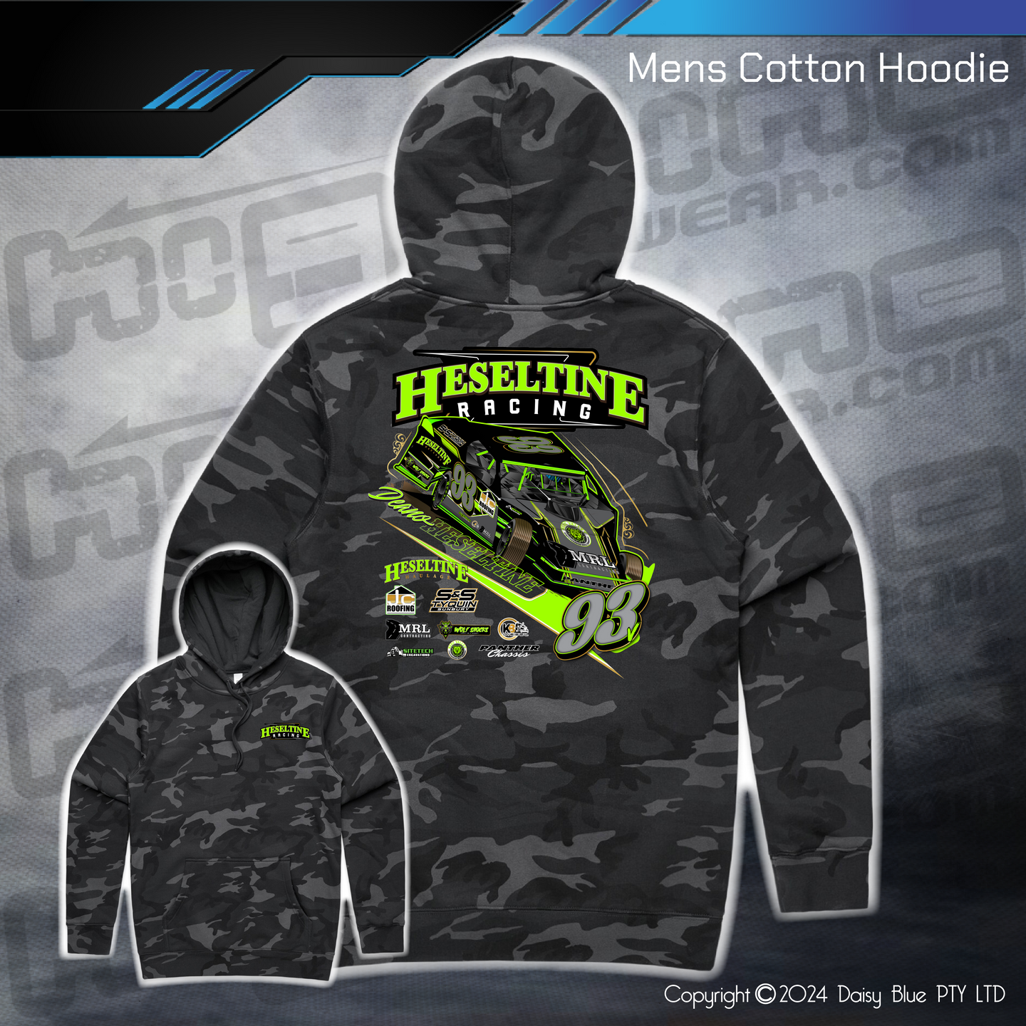 Camo Hoodie - Dean Heseltine