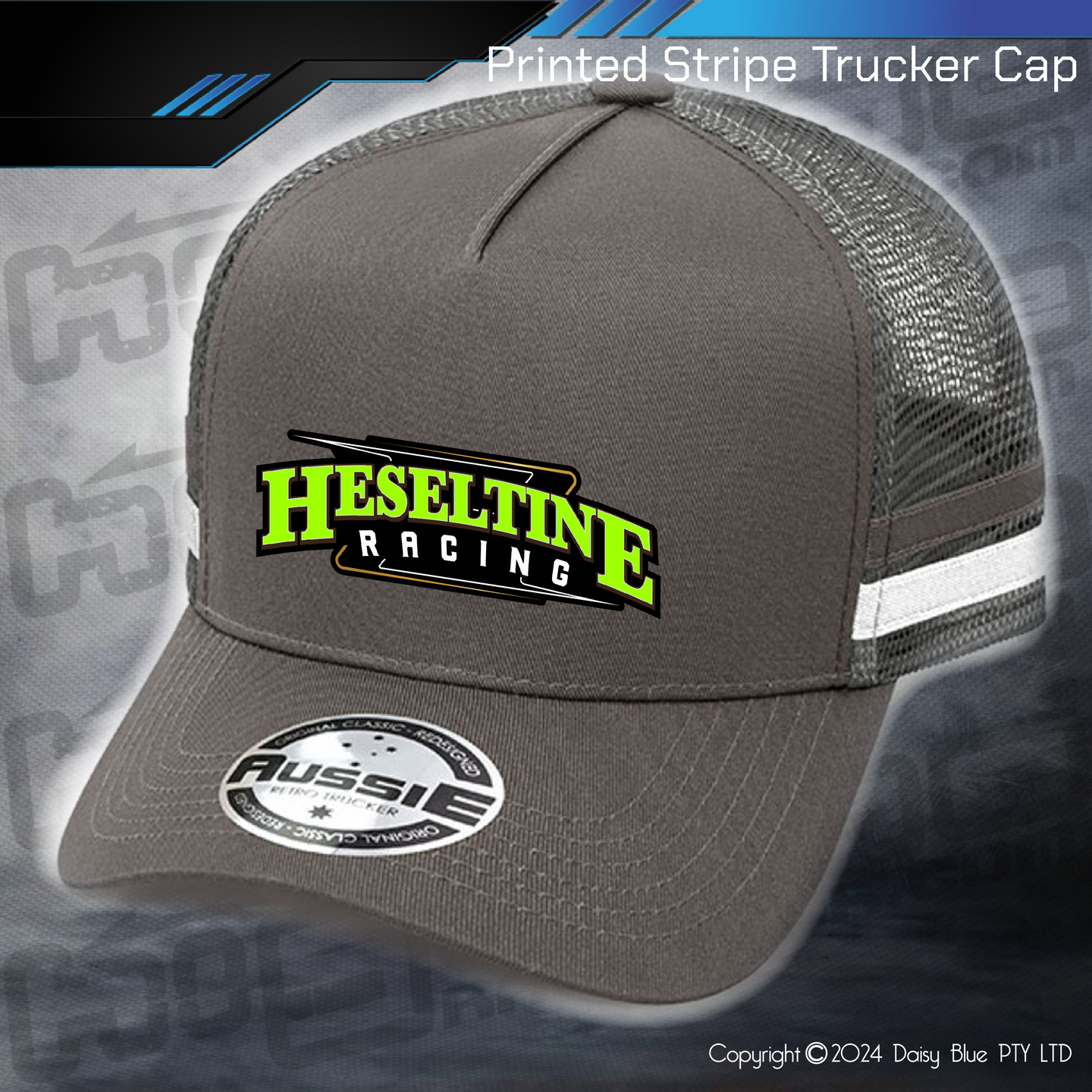 STRIPE Trucker Cap - Dean Heseltine