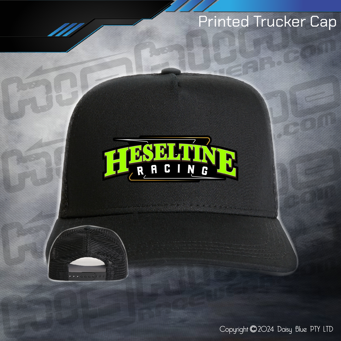 Printed Trucker Cap - Dean Heseltine