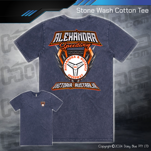 Stonewash Tee - Alexandra Speedway