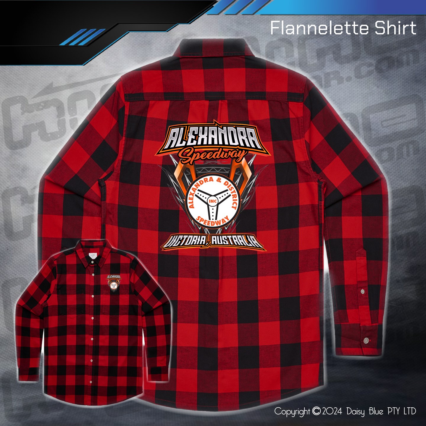 Flannelette Shirt - Alexandra Speedway
