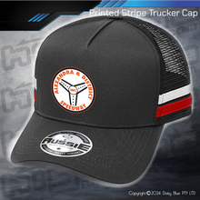 Load image into Gallery viewer, STRIPE Trucker Cap - Alexandra Speedway
