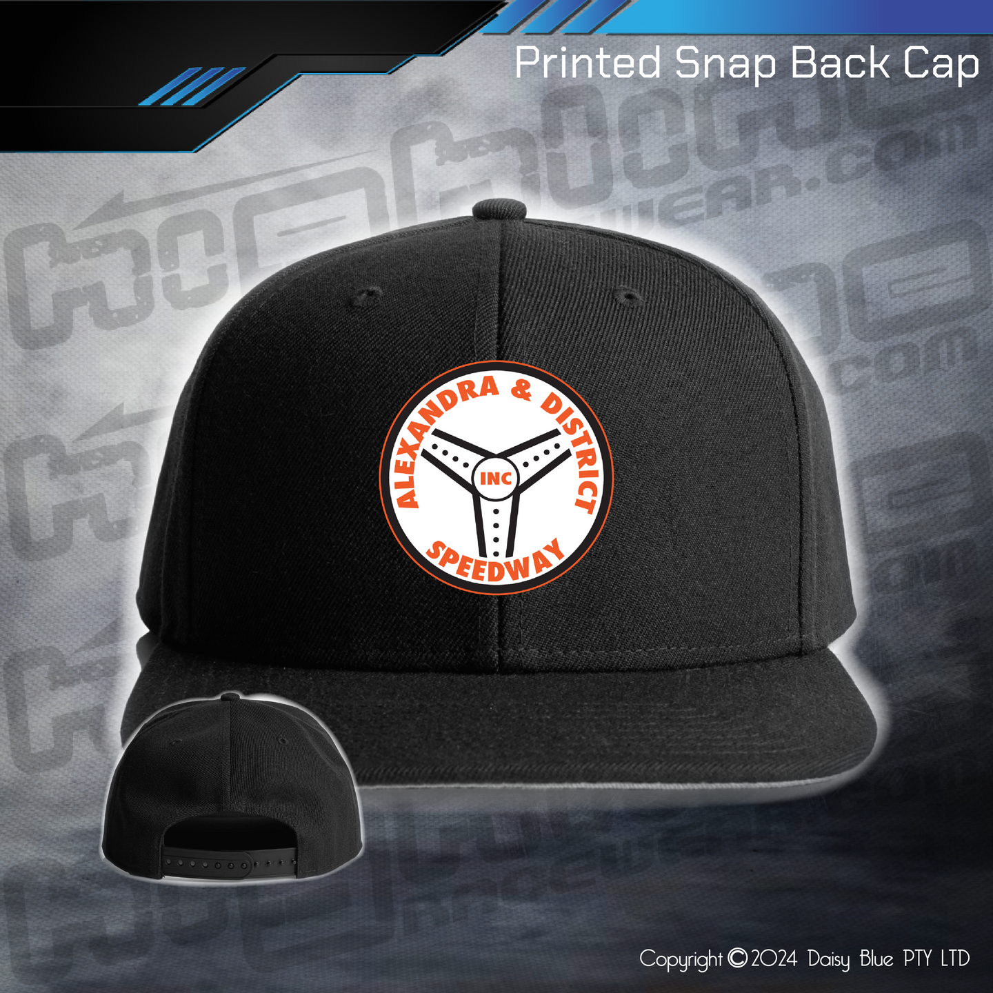 Printed Snap Back CAP - Alexandra Speedway