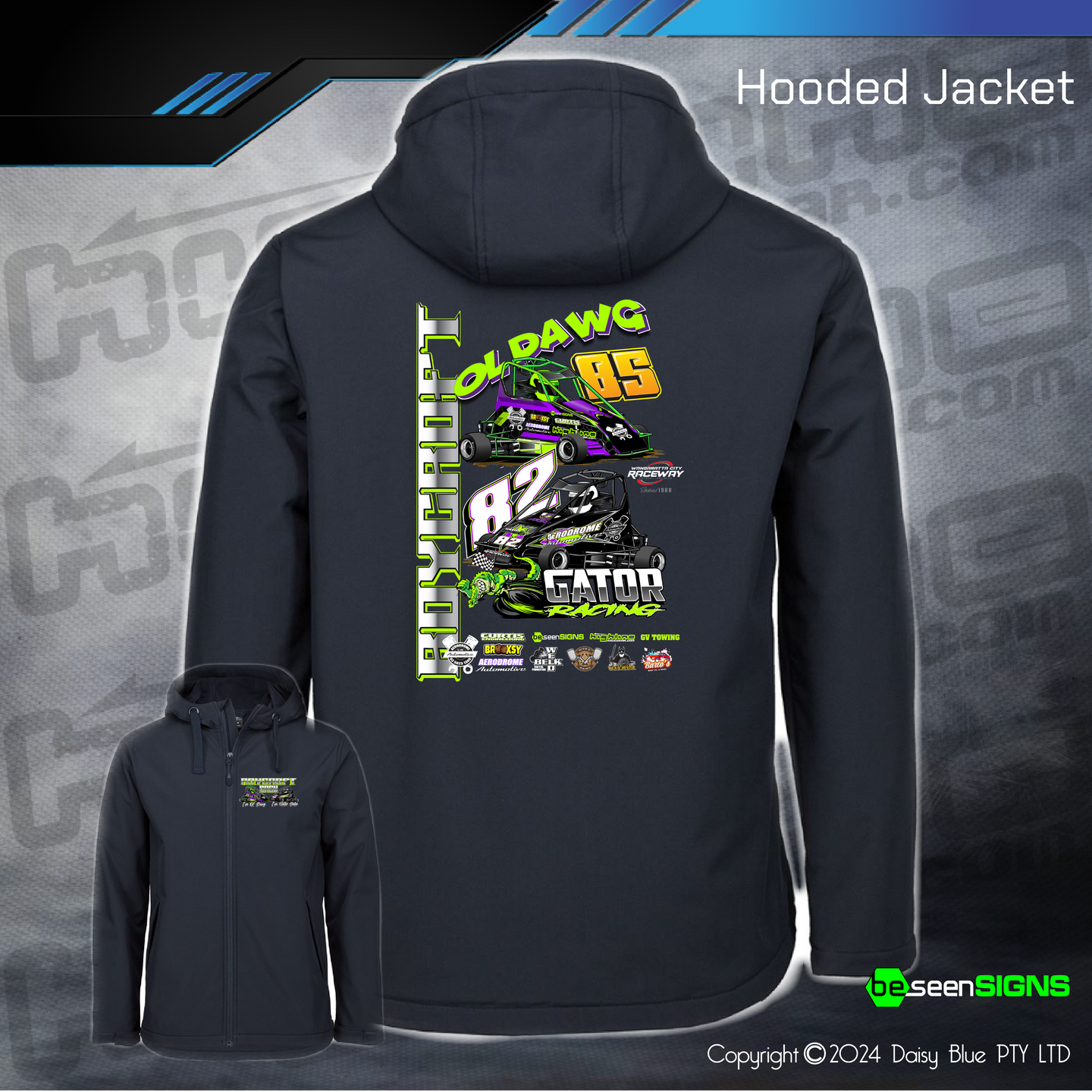Hooded Jacket - Roycroft Brothers
