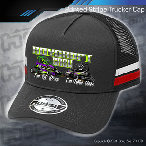 STRIPE Trucker Cap - Roycroft Brothers