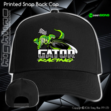 Load image into Gallery viewer, Printed Snap Back CAP - Nate 'GATOR' Roycroft
