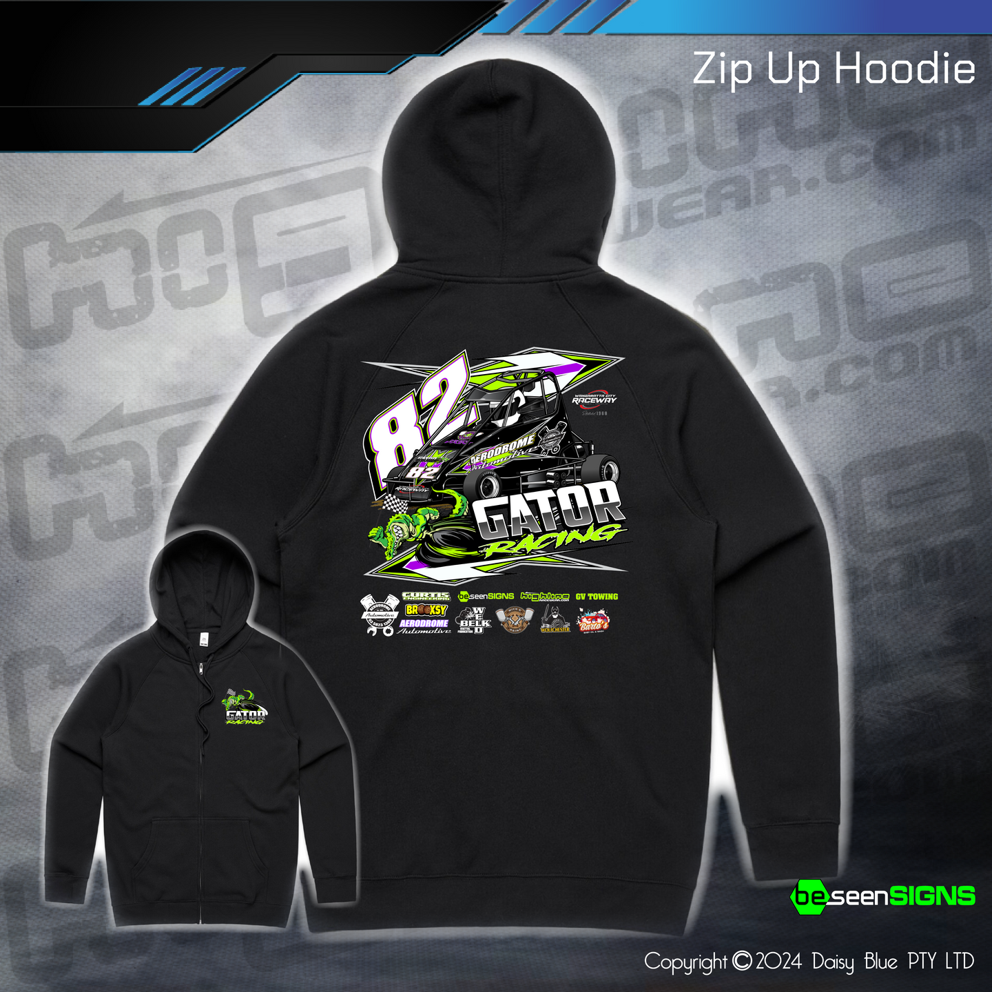 Zip Up Hoodie - Nate Roycroft