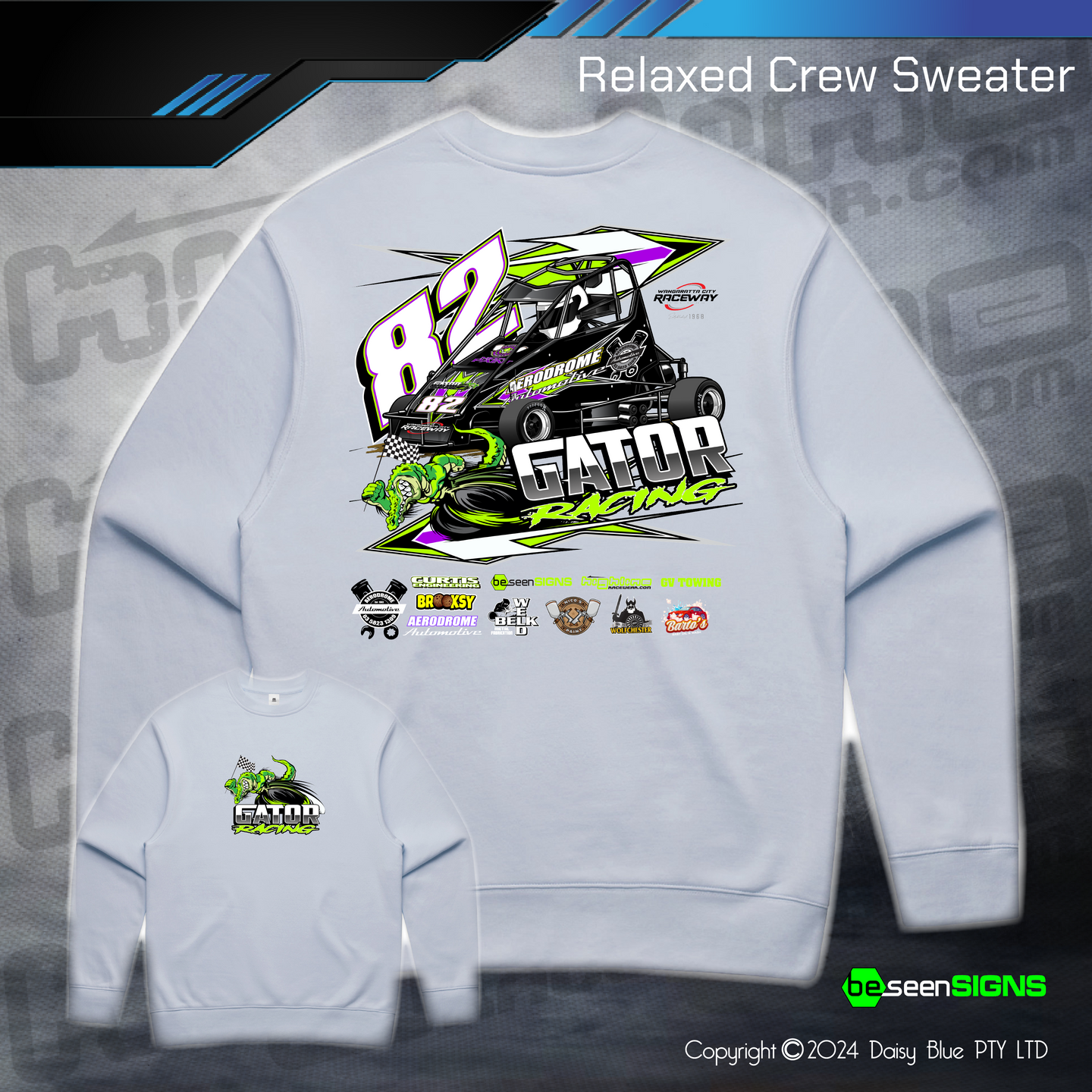 Relaxed Crew Sweater - Nate Roycroft