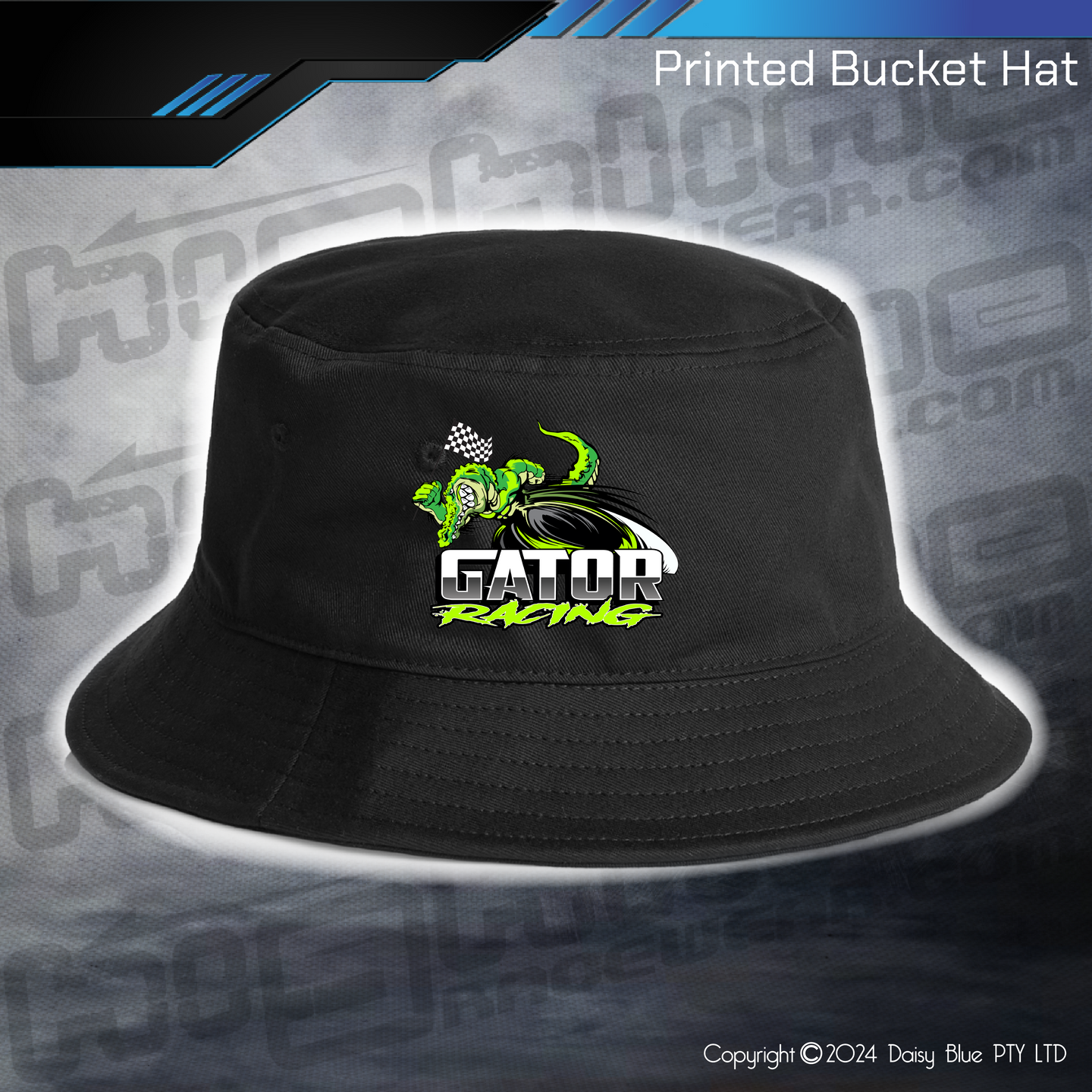 Printed Bucket Hat - Nate Roycroft