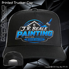 Load image into Gallery viewer, Printed Trucker Cap - J.R Beale Painting
