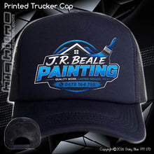Load image into Gallery viewer, Printed Trucker Cap - J.R Beale Painting
