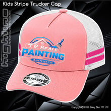 Load image into Gallery viewer, KIDS Stripe Trucker - J.R Beale Painting
