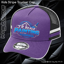 Load image into Gallery viewer, KIDS Stripe Trucker - J.R Beale Painting
