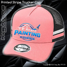 Load image into Gallery viewer, STRIPE Trucker Cap - J.R Beale Painting
