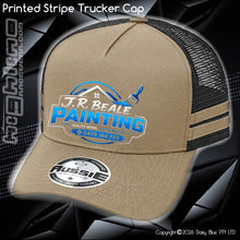 Load image into Gallery viewer, STRIPE Trucker Cap - J.R Beale Painting
