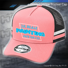 Load image into Gallery viewer, STRIPE Trucker Cap - J.R. BEALE PAINTING
