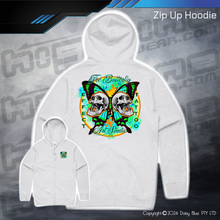Load image into Gallery viewer, Zip Up Hoodie - Butterfly Effect Tattooing Studio

