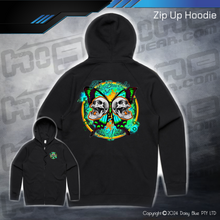 Load image into Gallery viewer, Zip Up Hoodie - Butterfly Effect Tattooing Studio
