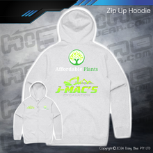 Load image into Gallery viewer, Zip Up Hoodie - JMAC Excavations/Affordable Plants
