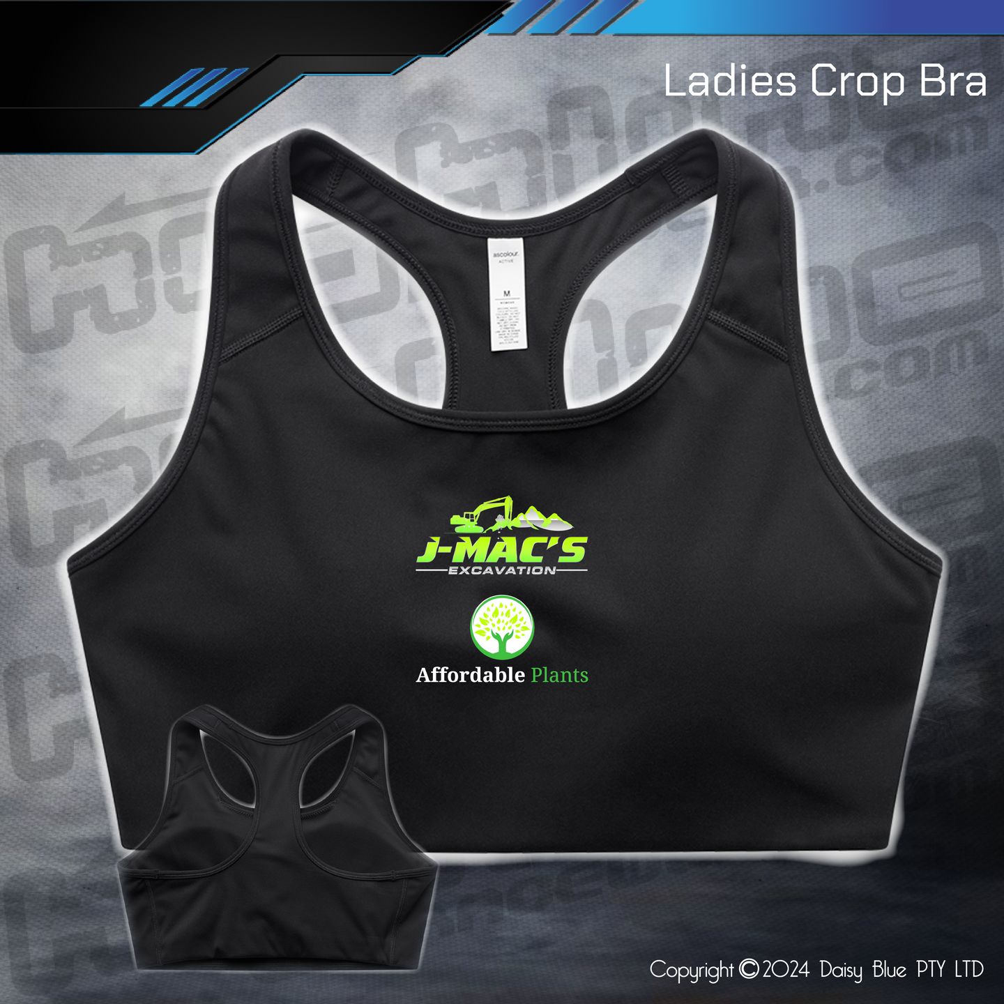 Active Crop Top - JMAC Excavations/Affordable Plants