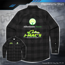 Load image into Gallery viewer, Flannelette Shirt - JMAC Excavations/Affordable Plants
