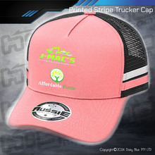 Load image into Gallery viewer, STRIPE Trucker Cap - JMAC Excavations/Affordable Plants
