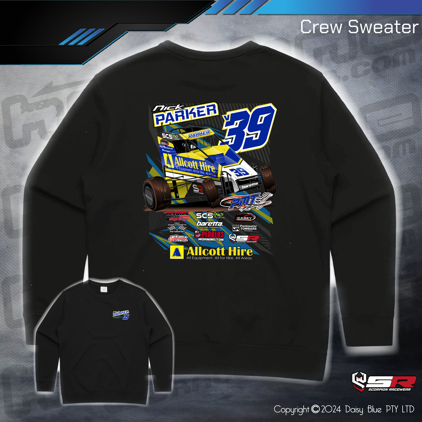 Crew Sweater - Nick Parker