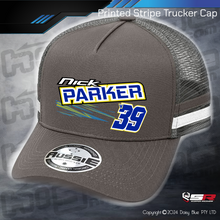 Load image into Gallery viewer, STRIPE Trucker Cap - Nick Parker
