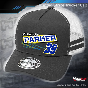 STRIPE Trucker Cap - Nick Parker