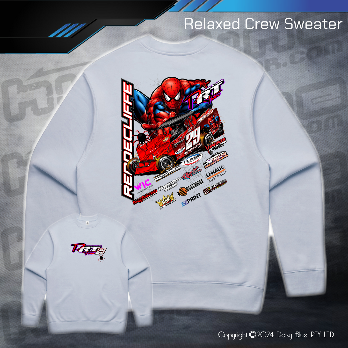 Relaxed Crew Sweater -  Marcus Reddecliffe