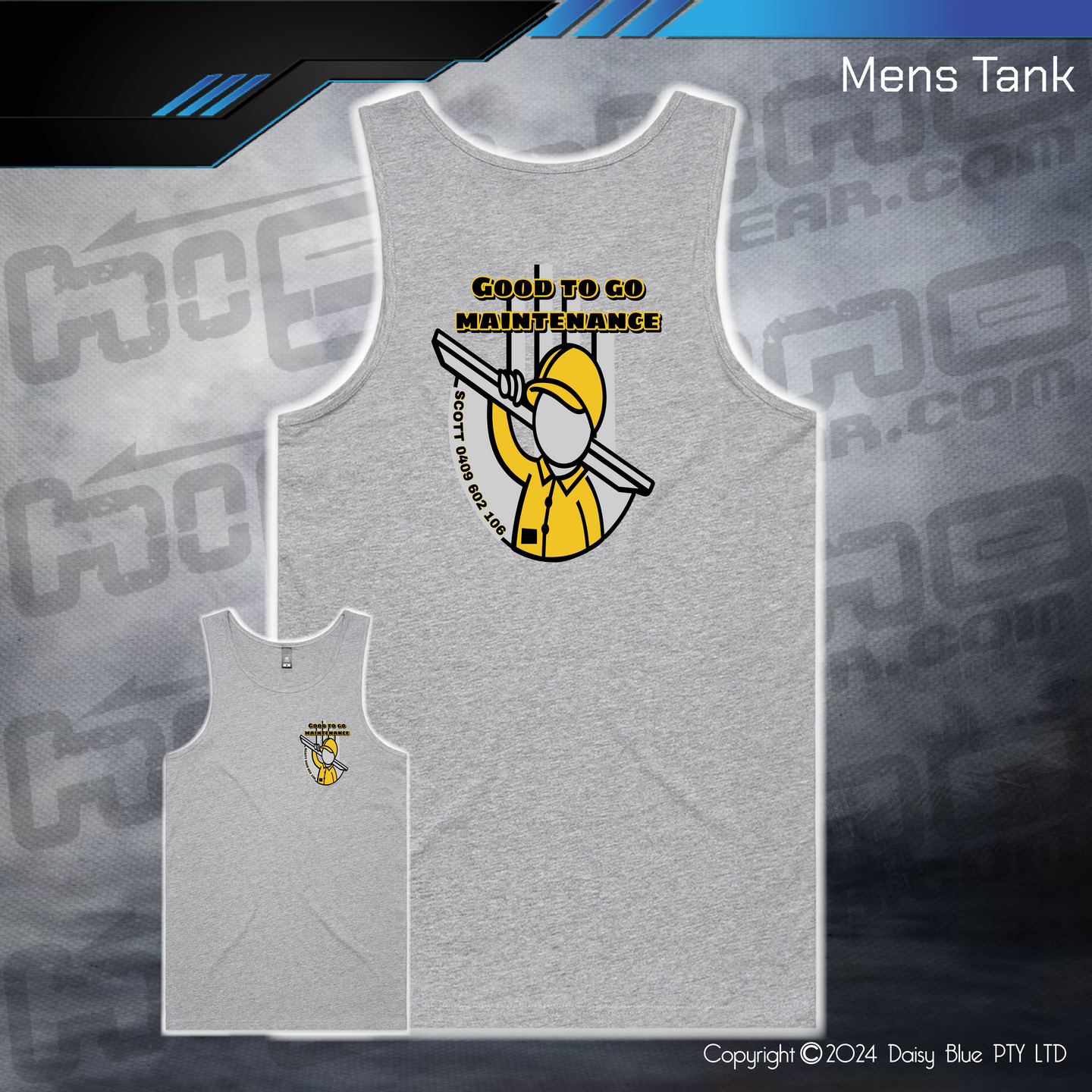 Mens/Kids Tank - Good to Go Maintenance