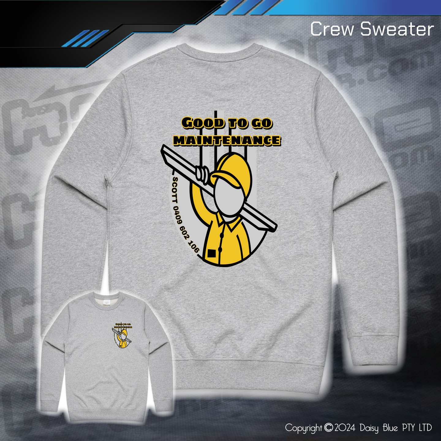 Crew Sweater - Good to Go Maintenance