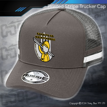 Load image into Gallery viewer, STRIPE Trucker Cap - Good to Go Maintenance

