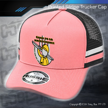 Load image into Gallery viewer, STRIPE Trucker Cap - Good to Go Maintenance
