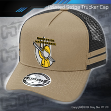 Load image into Gallery viewer, STRIPE Trucker Cap - Good to Go Maintenance
