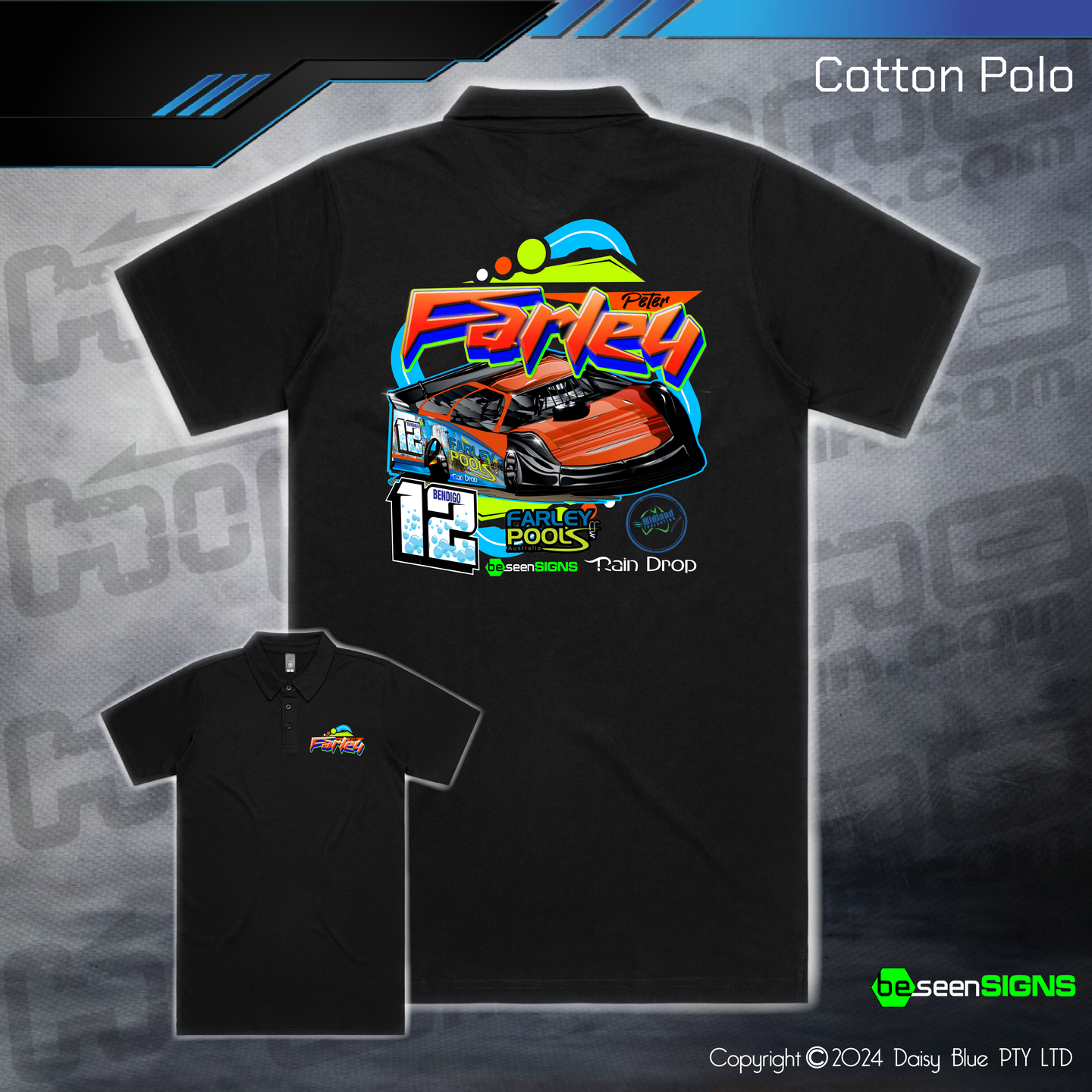 Cotton Polo - Peter Farley