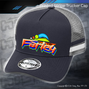 STRIPE Trucker Cap - Peter Farley