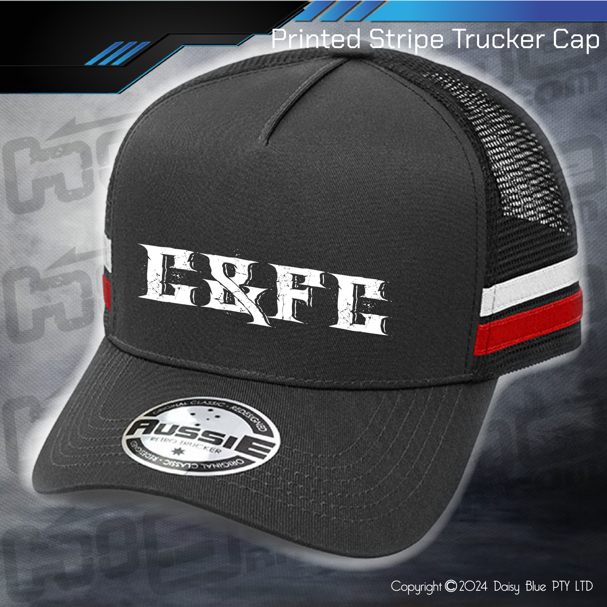 STRIPE Trucker Cap - CFC Chaos! – Highline Racewear