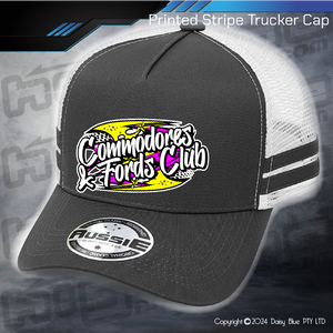 STRIPE Trucker Cap - CFC Logo
