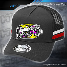 Load image into Gallery viewer, STRIPE Trucker Cap - CFC Logo
